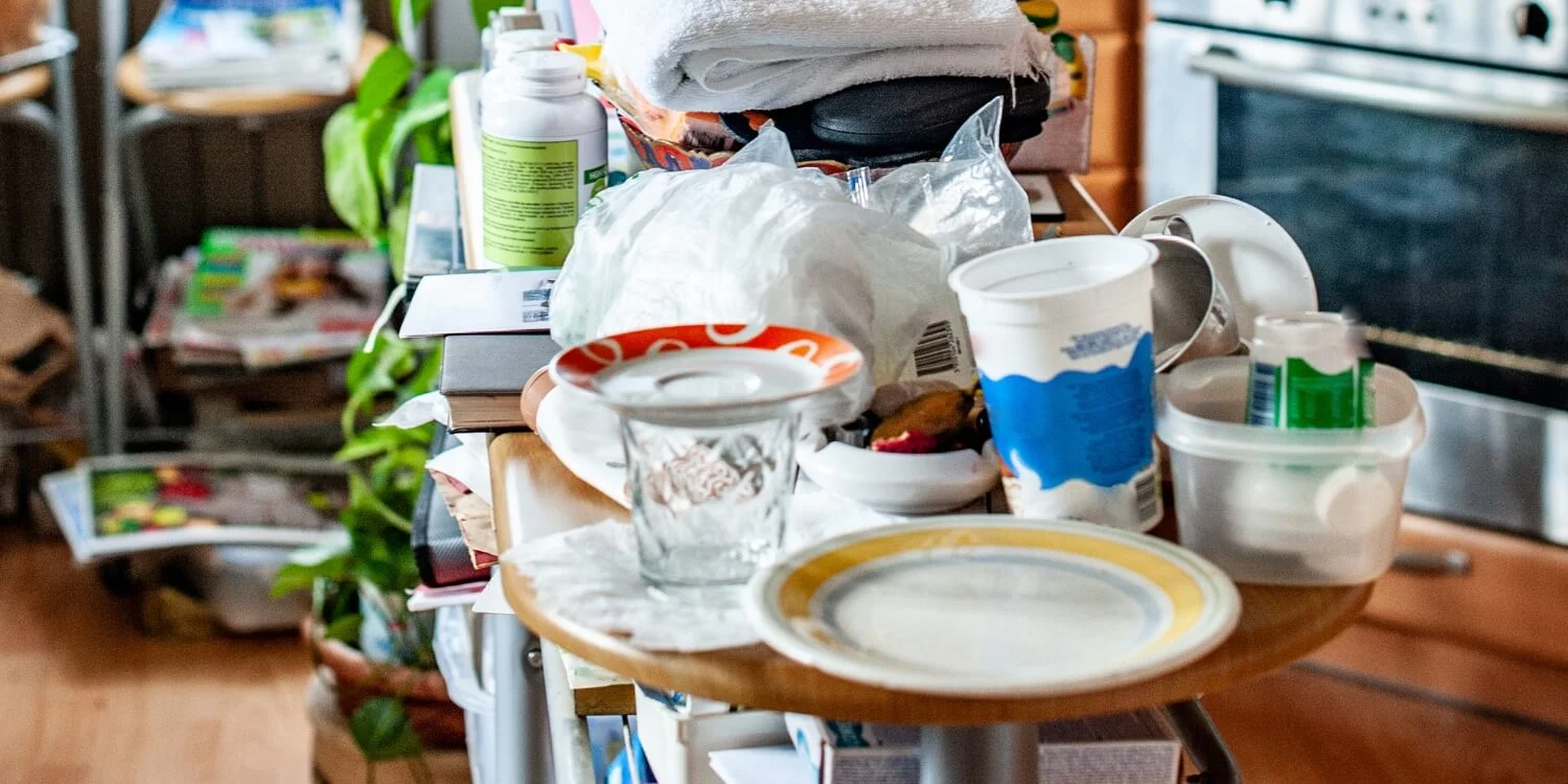 decluttering tips for hoarders​