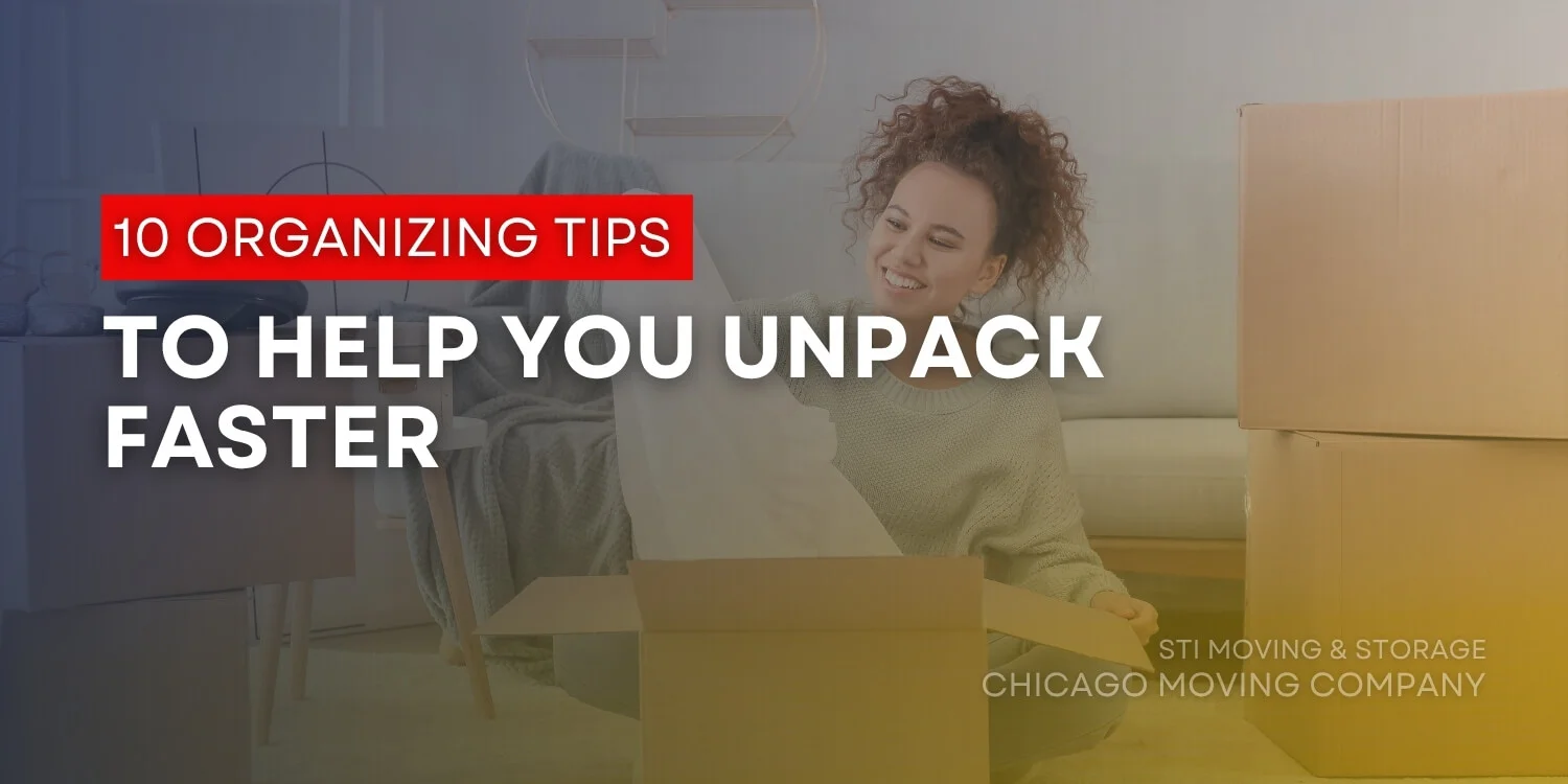 10 organizing tips that will speed up unpacking