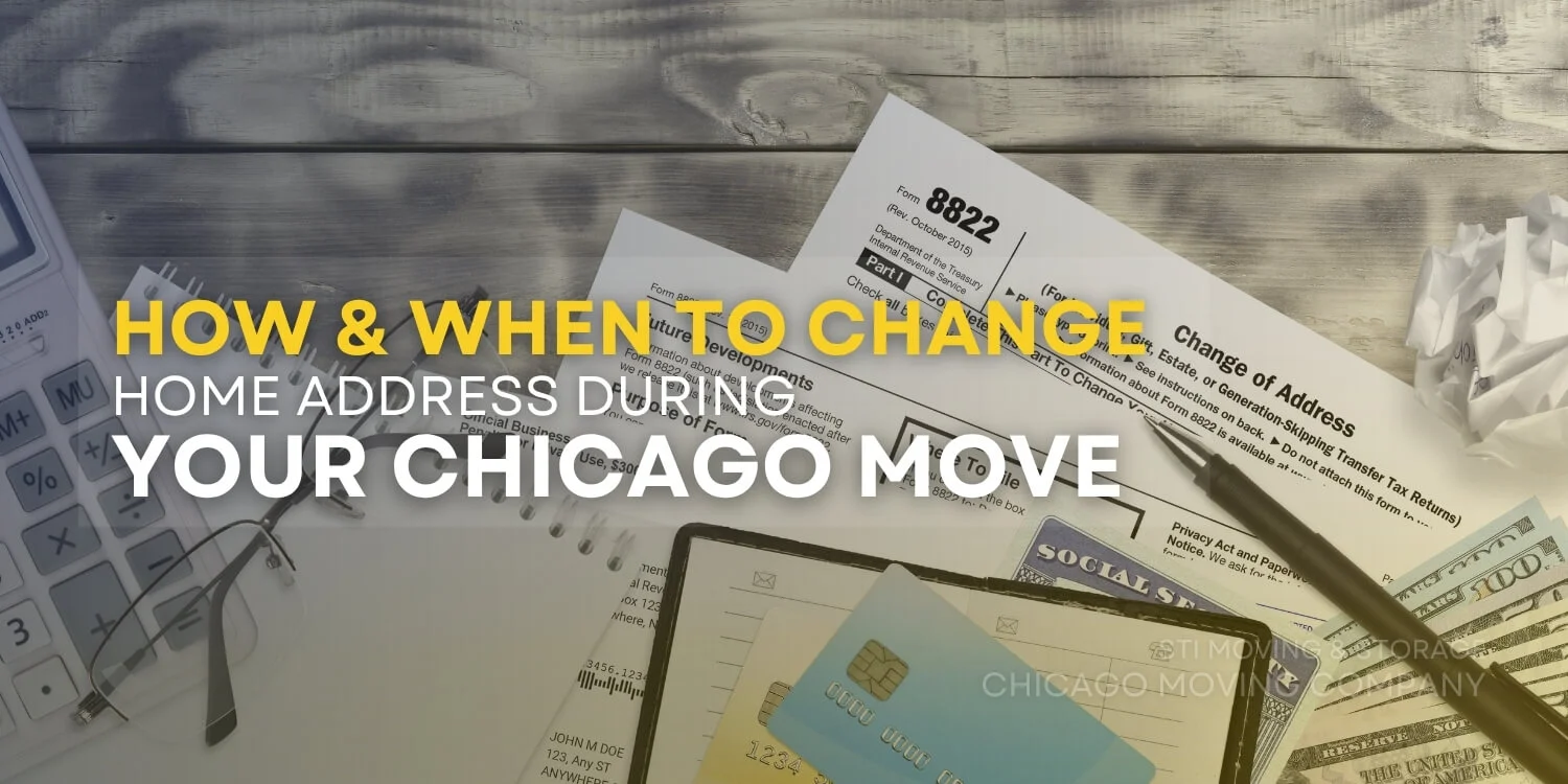 change your address during your chicago move