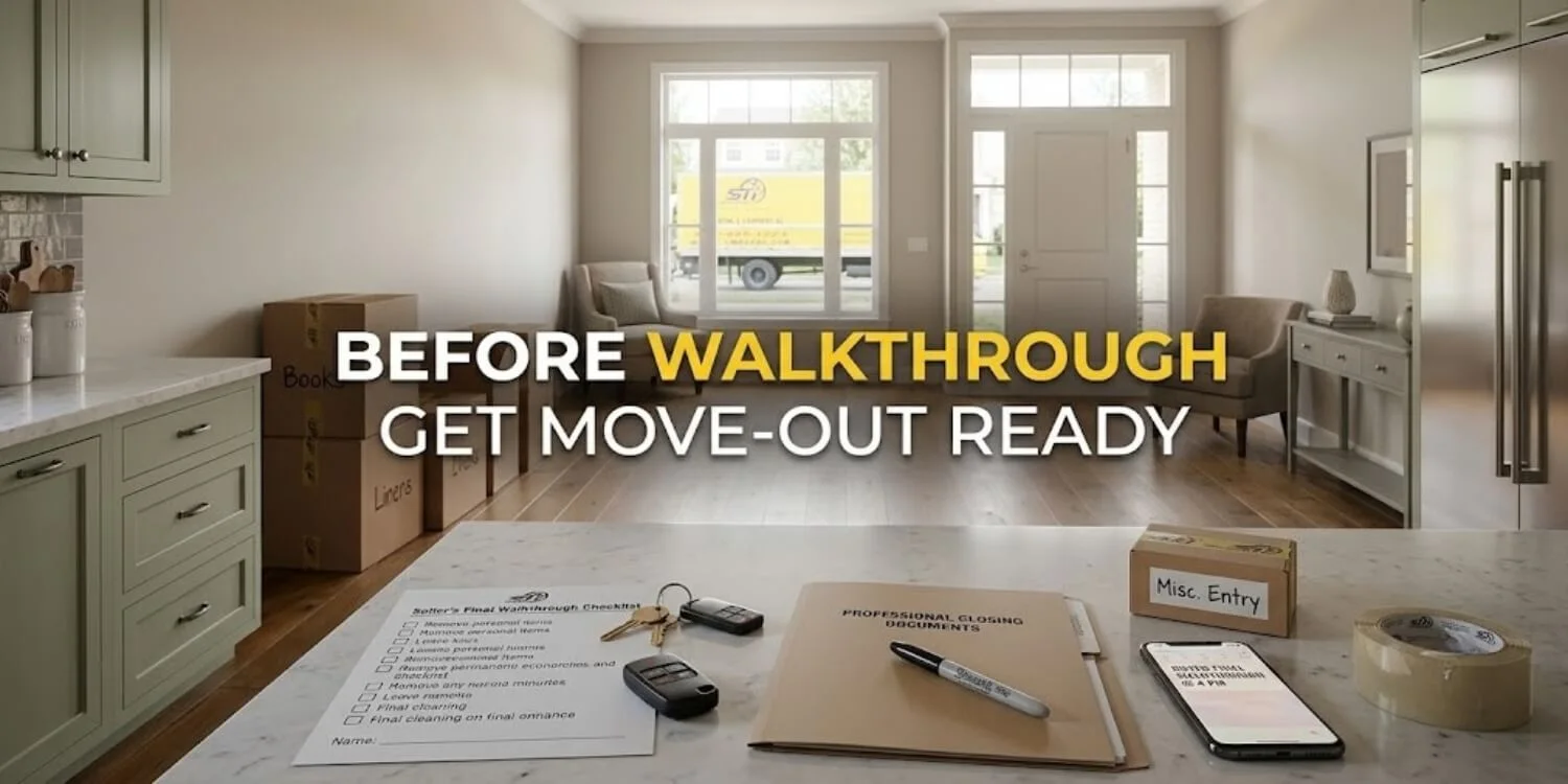 sellers moving checklist